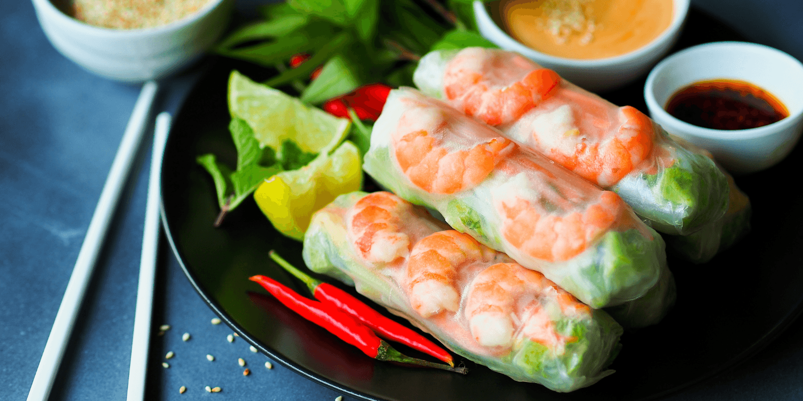 Frisse springrolls met garnalen: een perfect lenterecept - Happlify